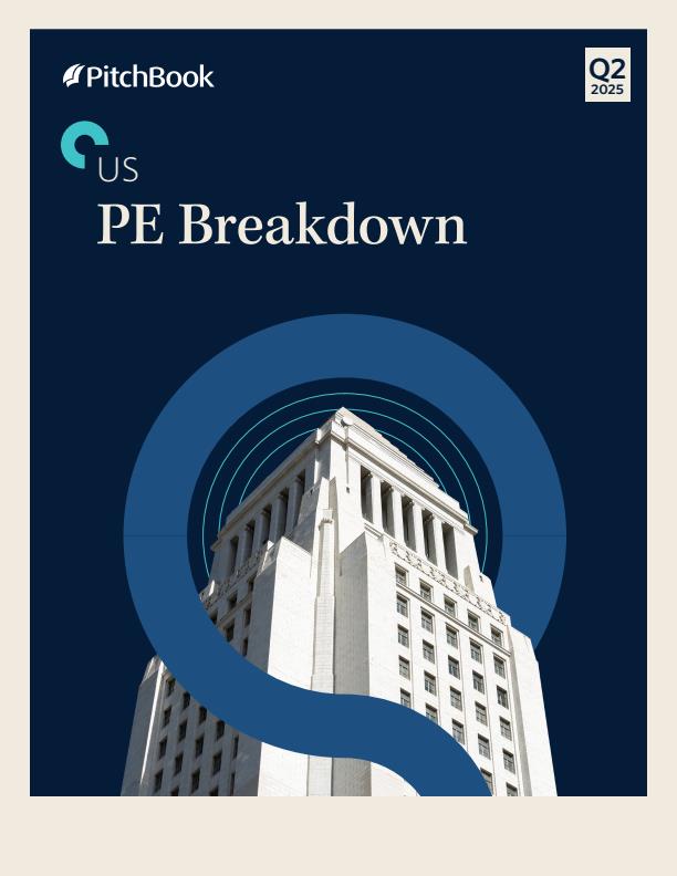 【19604E】2025年第二季度美国私募股权市场分析报告