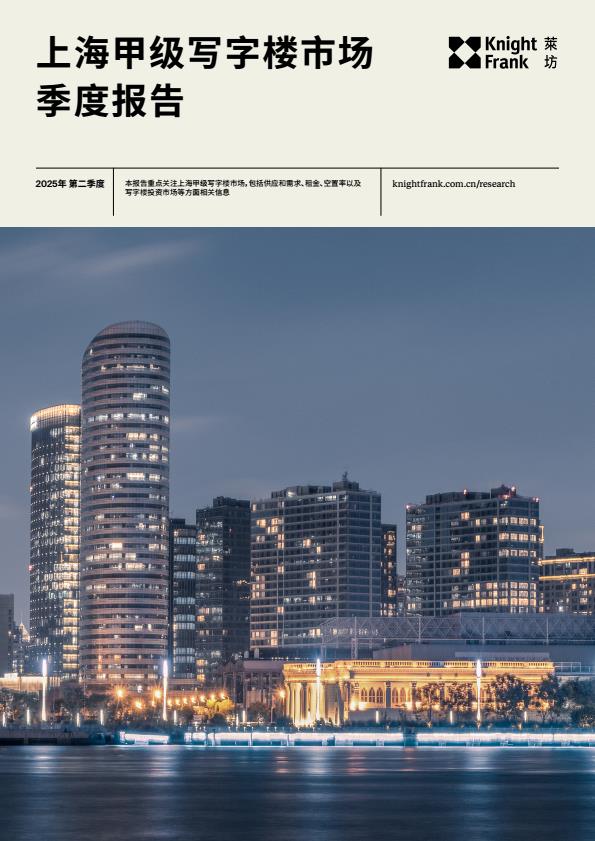 【20920E】上海甲级写字楼市场季度报告